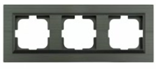 Рамка четверная Антрацит